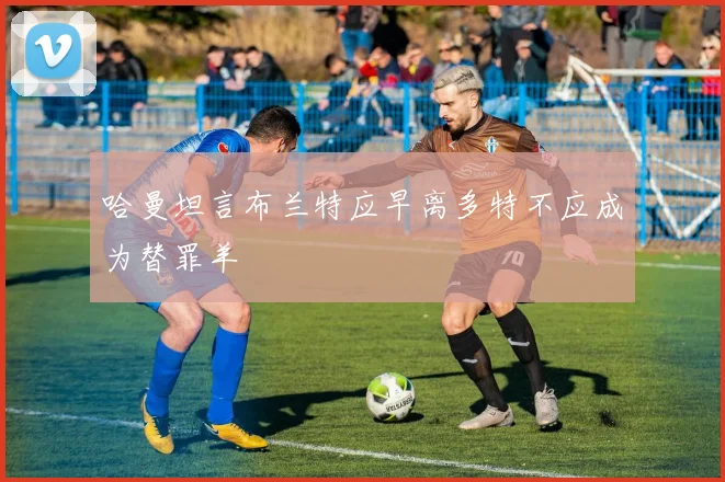 哈曼坦言布兰特应早离多特不应成为替罪羊